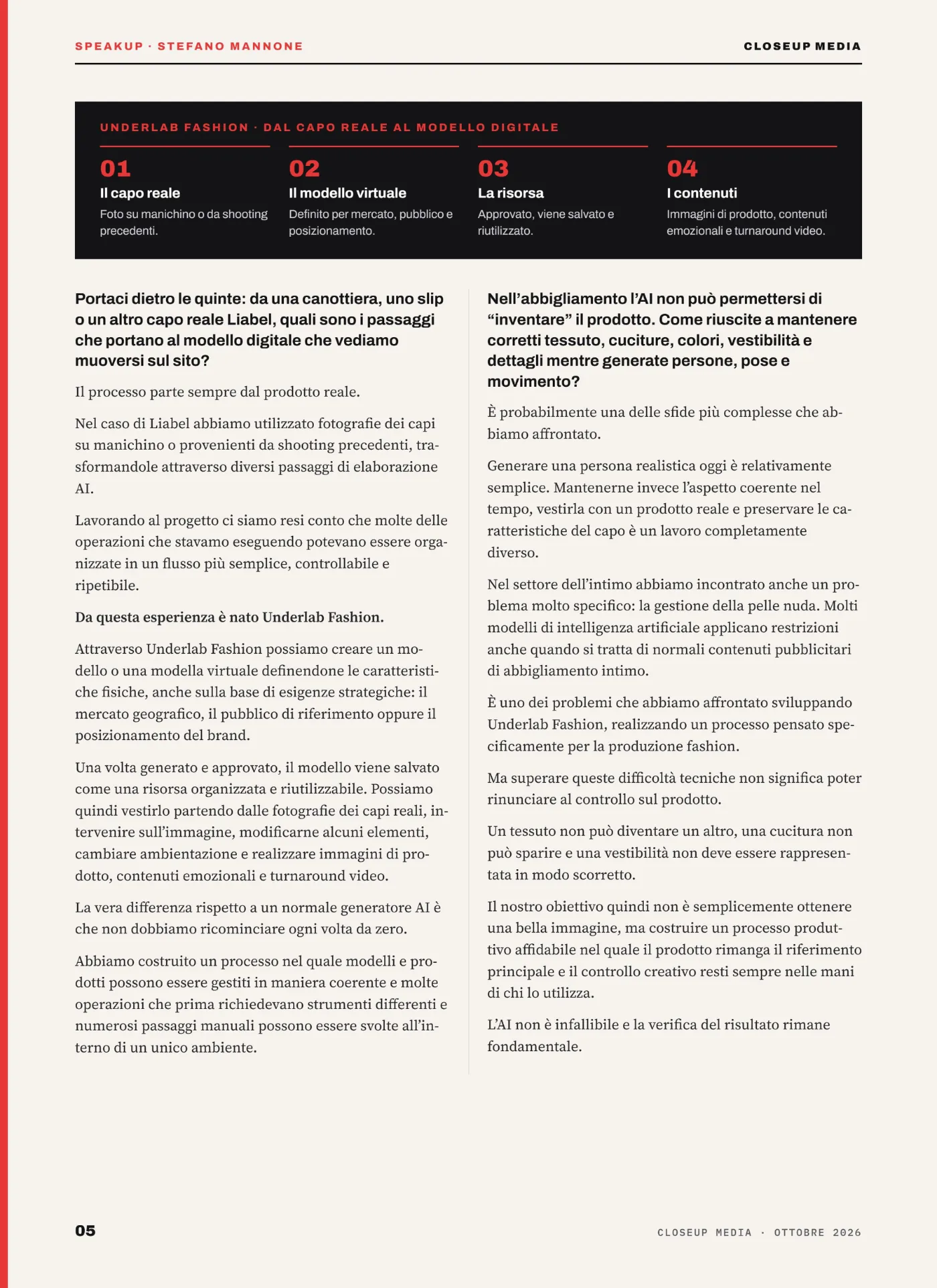 175 anni di storia, un nuovo linguaggio con l’AI., pagina 5