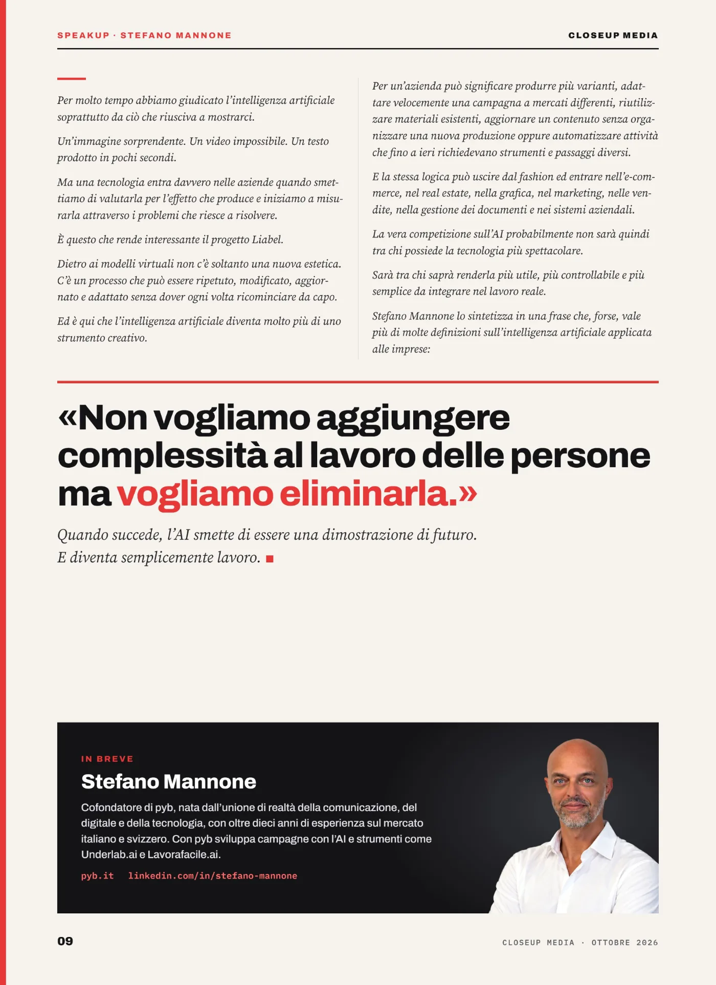 175 anni di storia, un nuovo linguaggio con l’AI., pagina 9